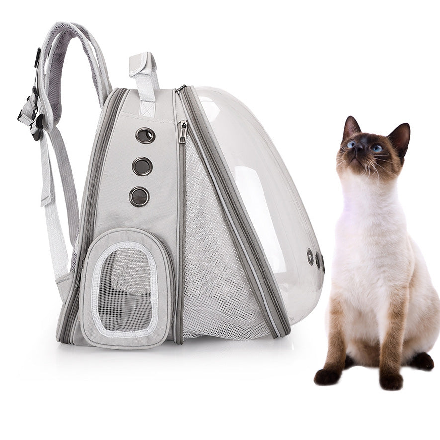 Travel Bubble Harness Cat Expandable Pet Carrier Backpack – Trip In Shop