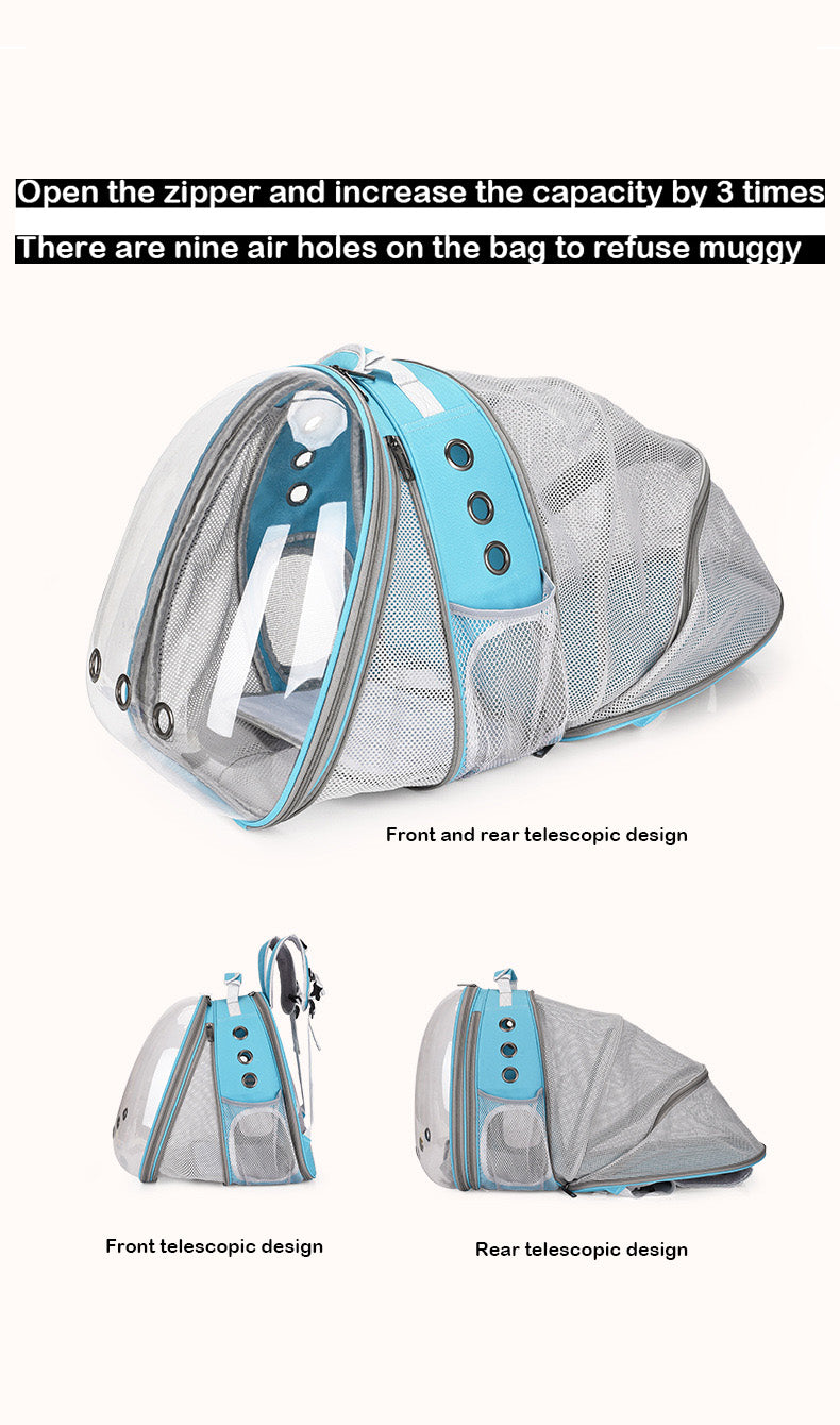 Cat Backpack Carrier, Cat Bubble Backpack with Two Algeria