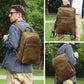 Leather Business Backpack