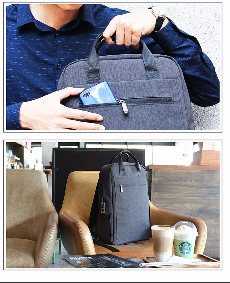 Business laptop backpack