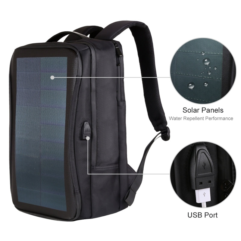 Solar Panel Backpack USB charge