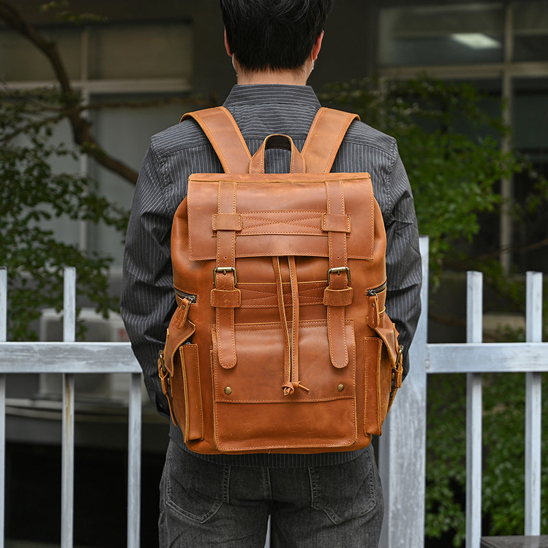 Laptop Backpack brown